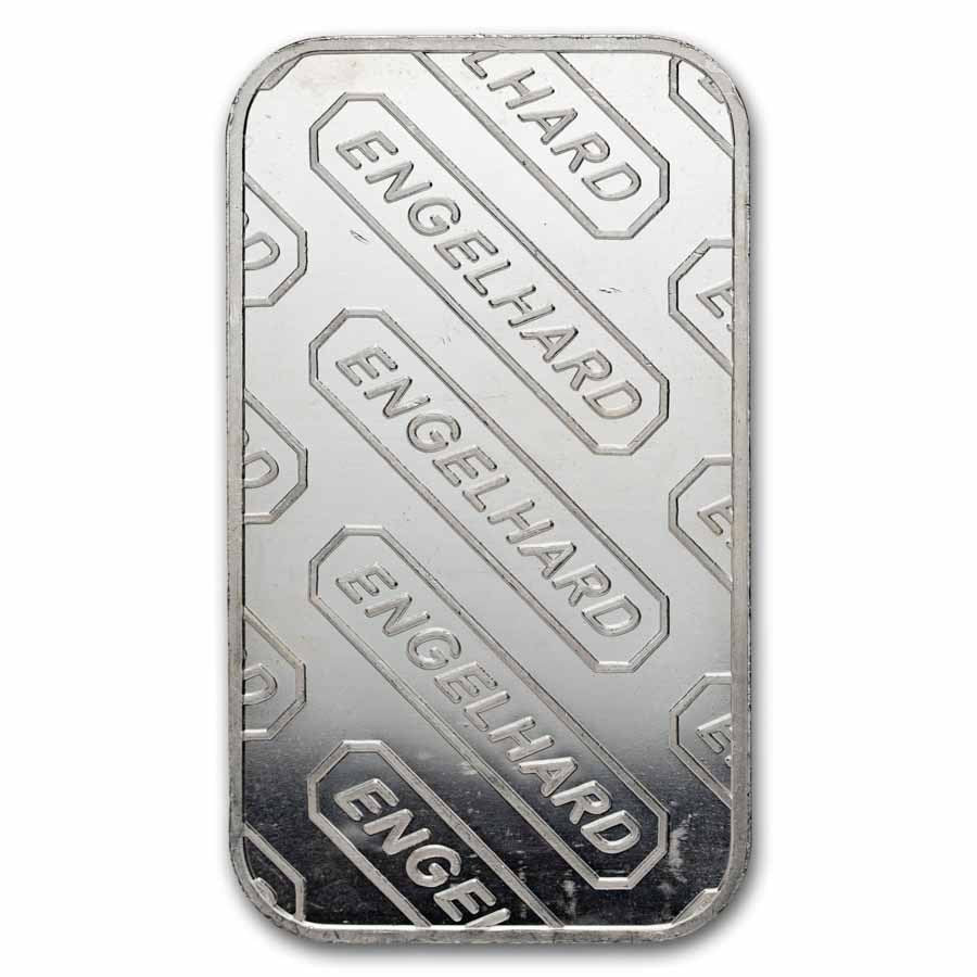 1 oz Engelhard Silver Vintage Bar