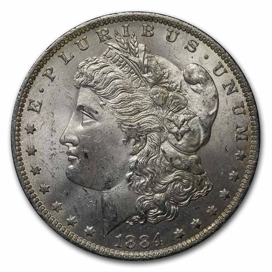 Random Year - 1878-1904 Morgan Dollars BU Beautifully Toned