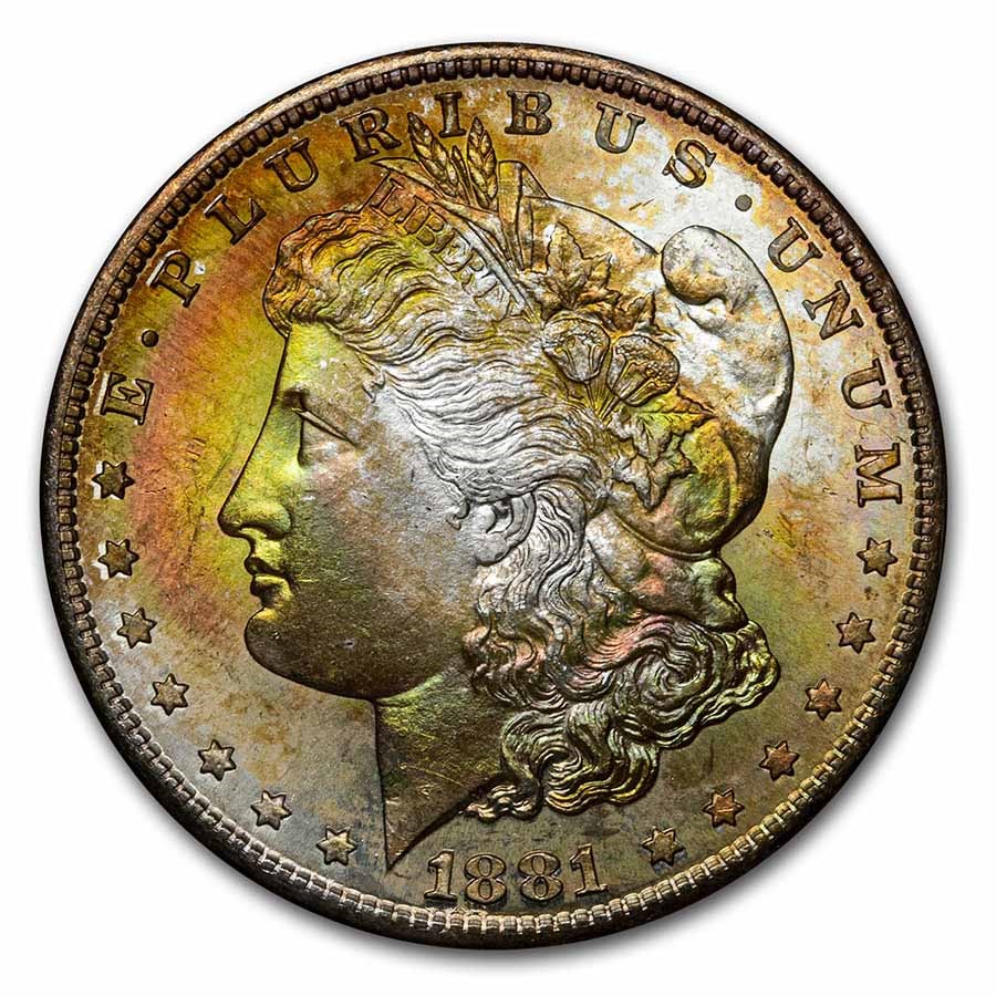 Random Year - 1878-1904 Morgan Dollars BU Beautifully Toned