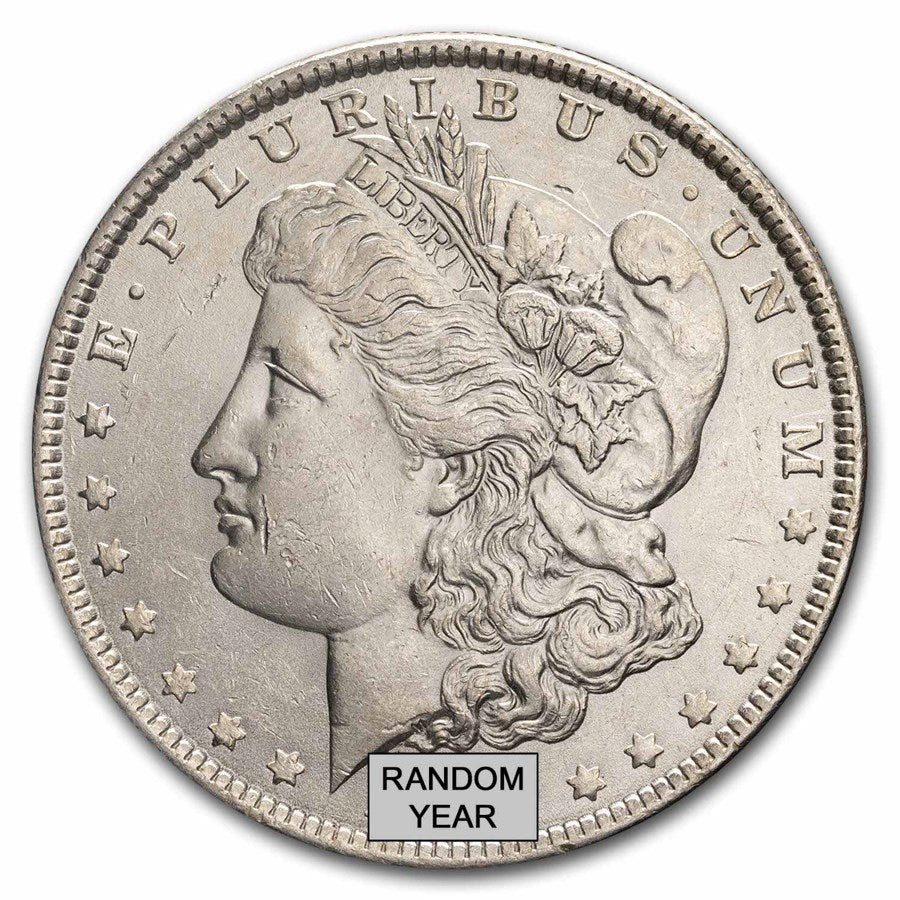 Random Year - 1878-1904 Morgan Silver Dollar BU