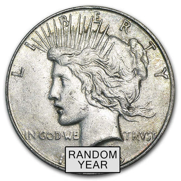 Random Year - 1922 - 1935 Peace Silver Dollar Cull