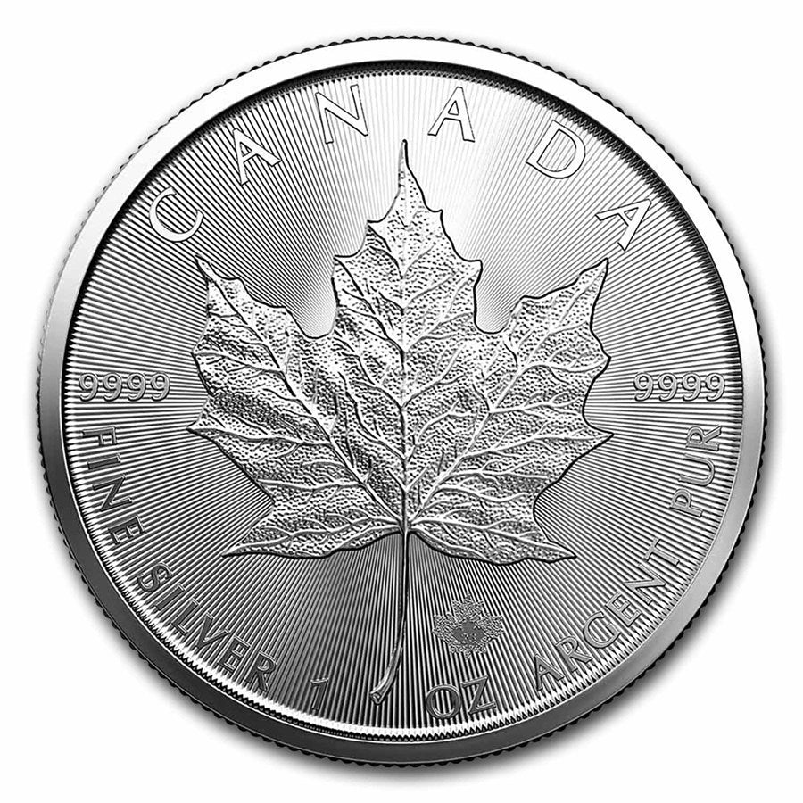 2023 Canadian 1 oz Silver Maple Leaf Coin BU