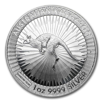Random Year - Australia 1 oz Silver Kangaroo BU